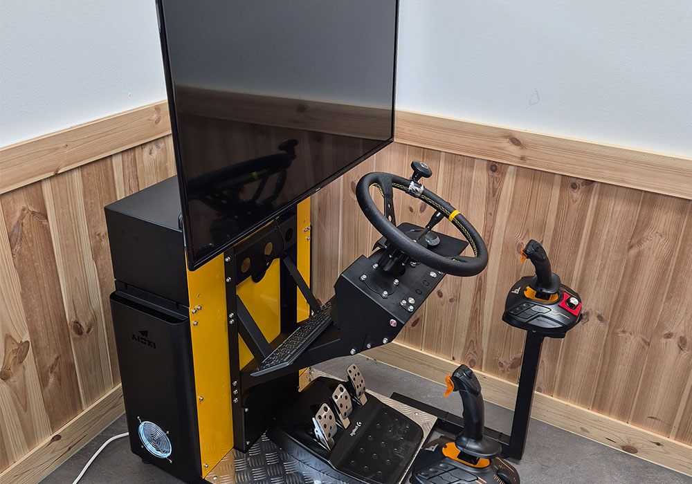 농업기술센터에 굴착기 시뮬레이터 기본형 납품… 농업기계 교육 혁신 가속